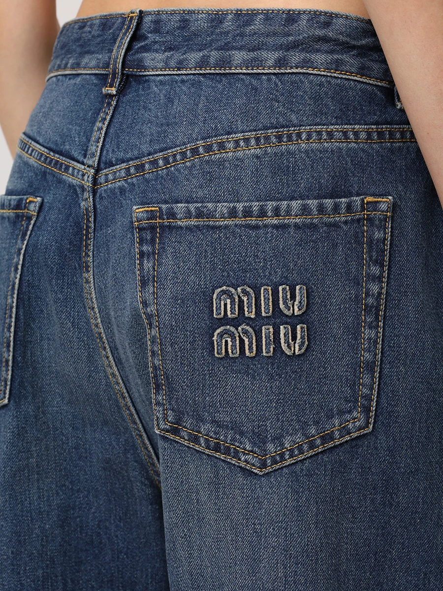 Джинсы хлопковые