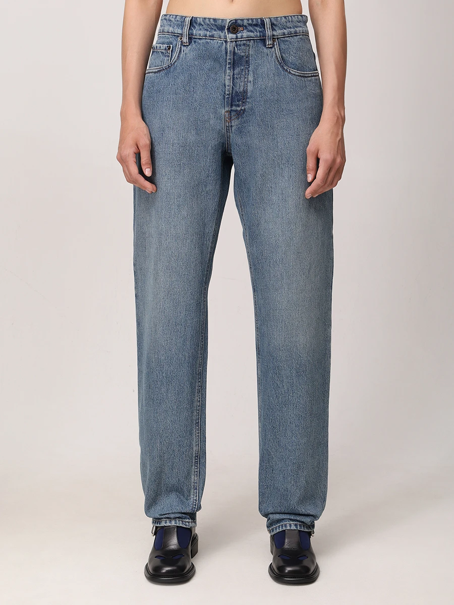 Джинсы хлопковые