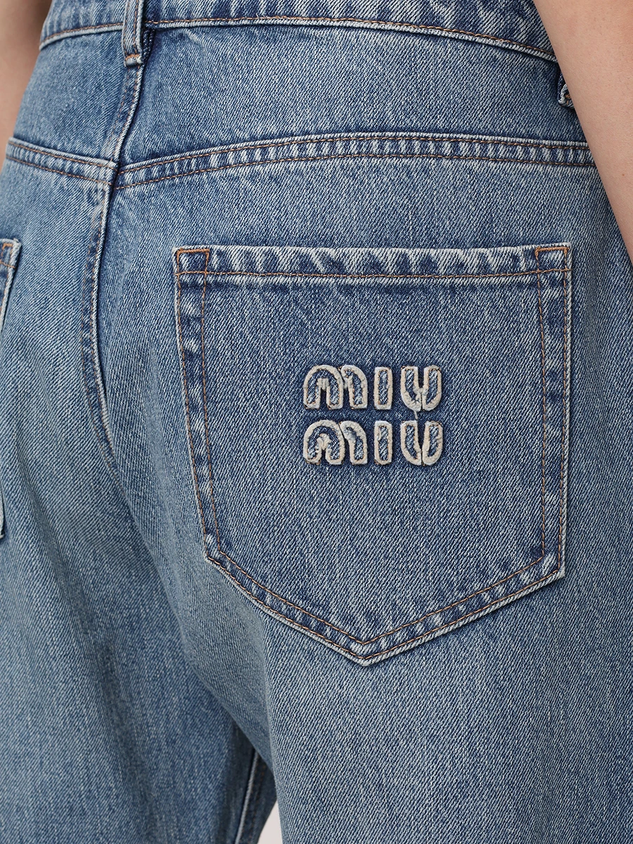 Джинсы хлопковые