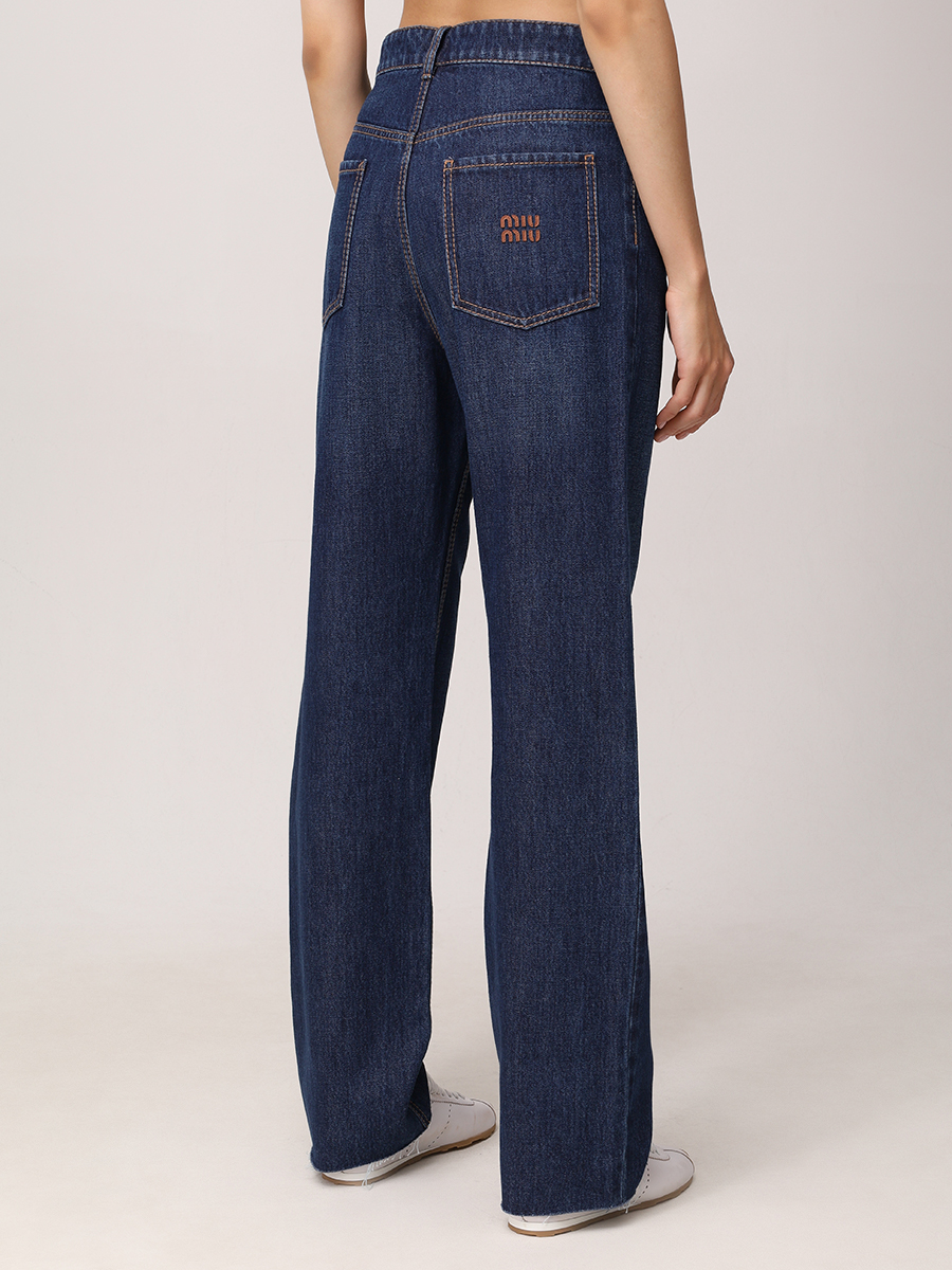 Джинсы хлопковые