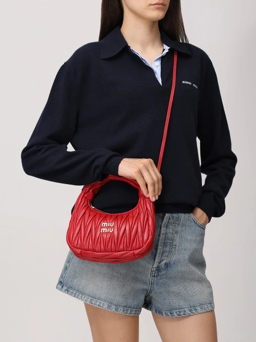 Сумка кожаная MIU MIU