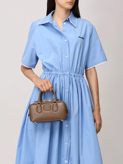 Сумка кожаная MIU MIU