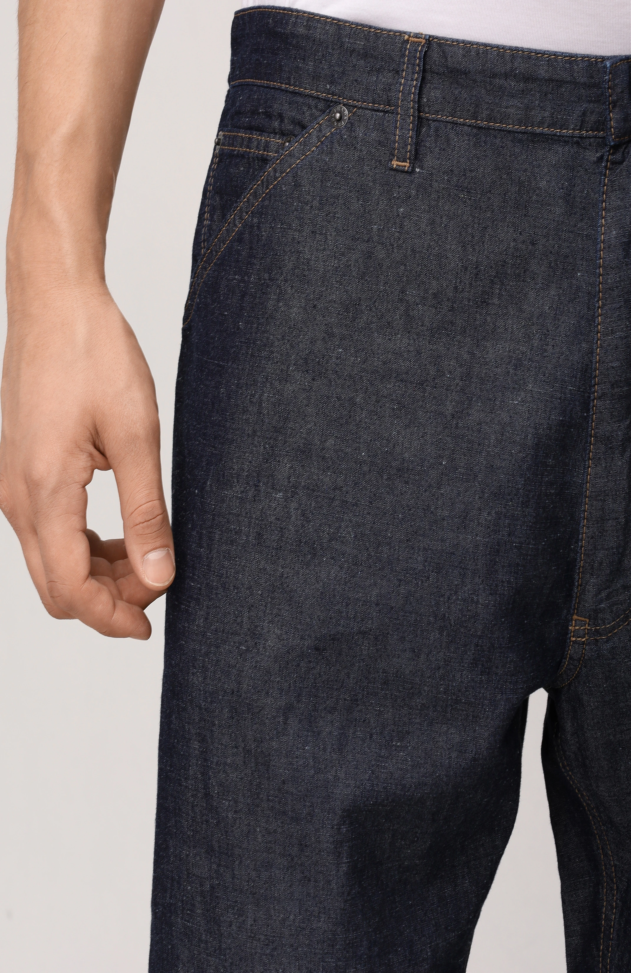 Джинсы хлопковые