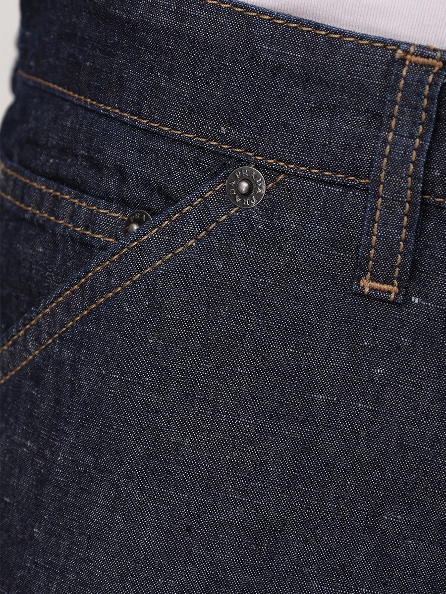 Джинсы хлопковые