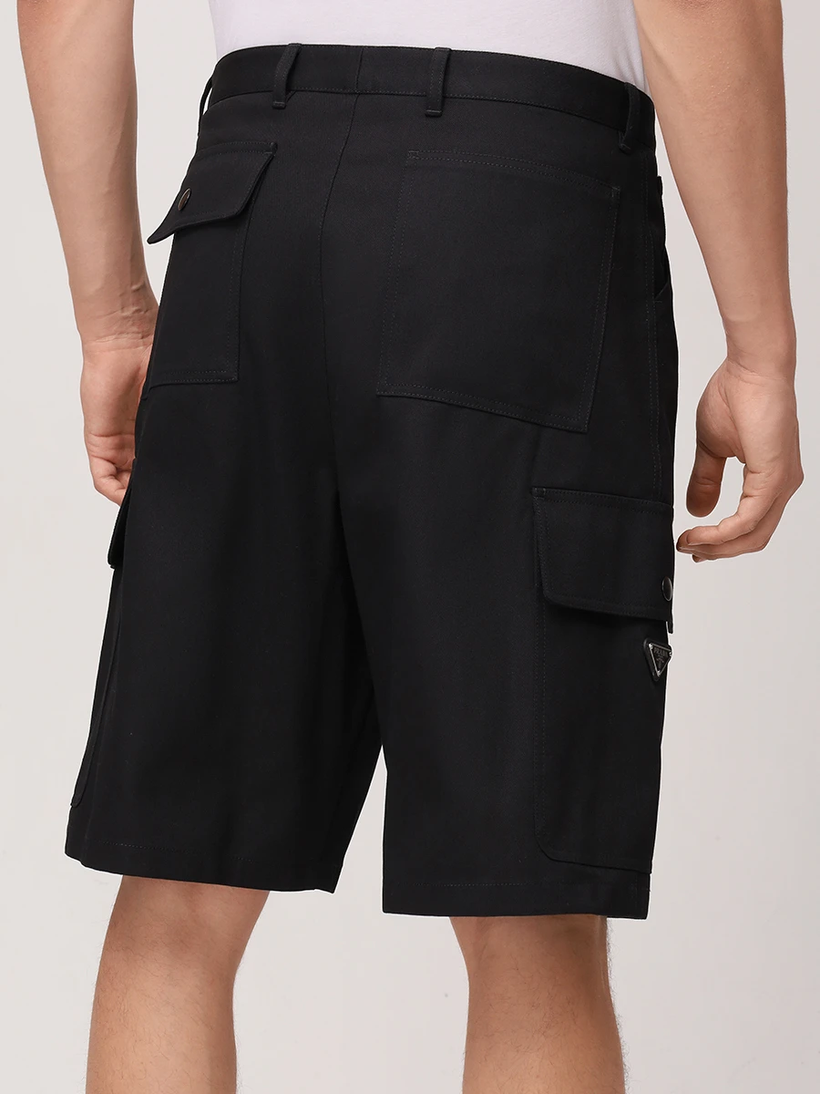 Шорты-карго хлопковые