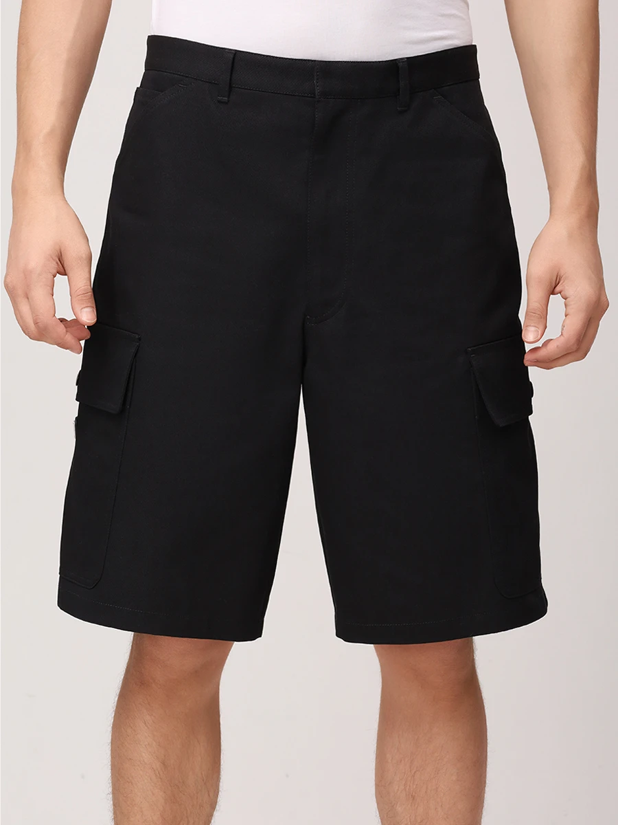 Шорты-карго хлопковые