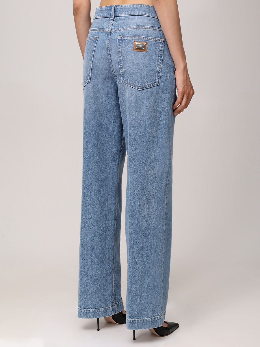 Джинсы хлопковые