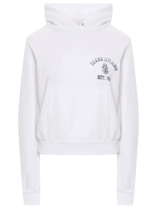 Худи хлопковое PRADA