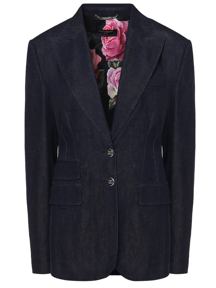 Пиджак джинсовый