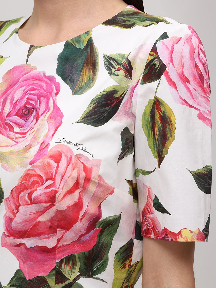 Платье хлопковое