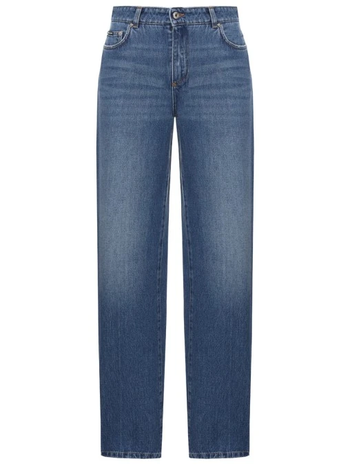 Джинсы хлопковые DOLCE & GABBANA