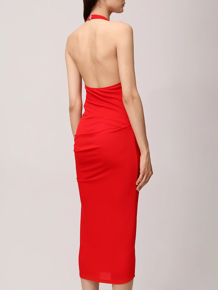 Платье из вискозы