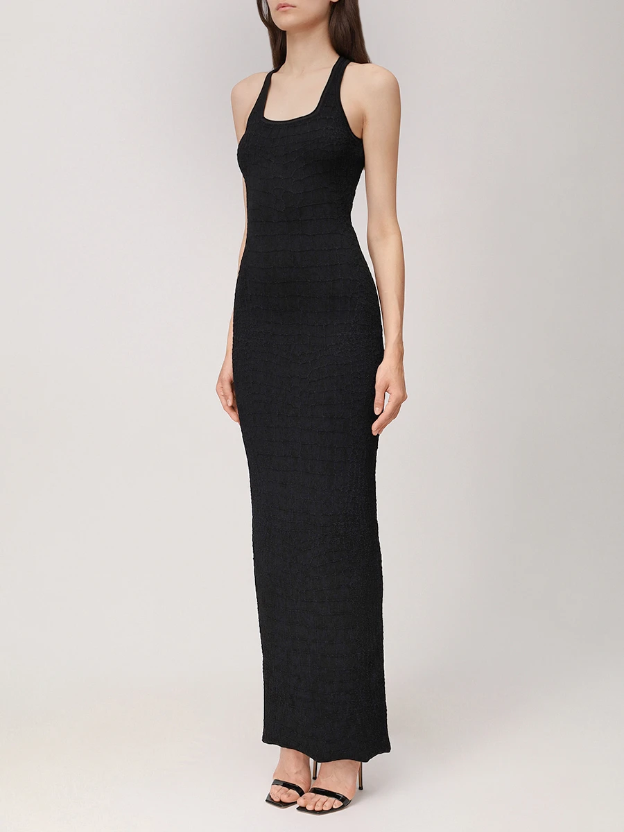 Платье из вискозы