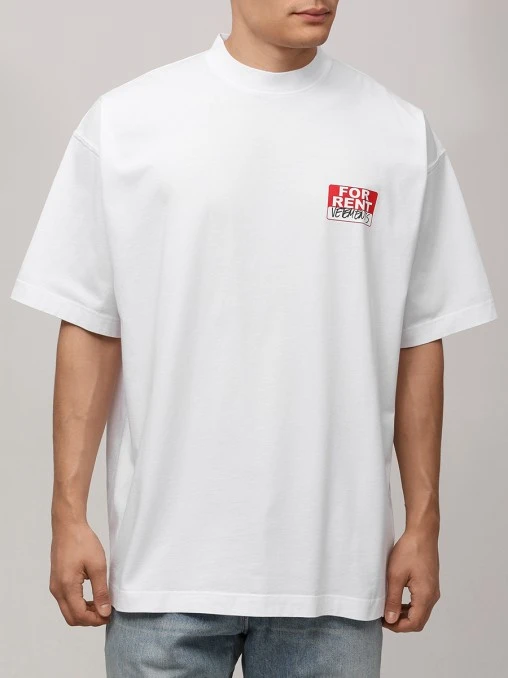 Футболка хлопковая VETEMENTS