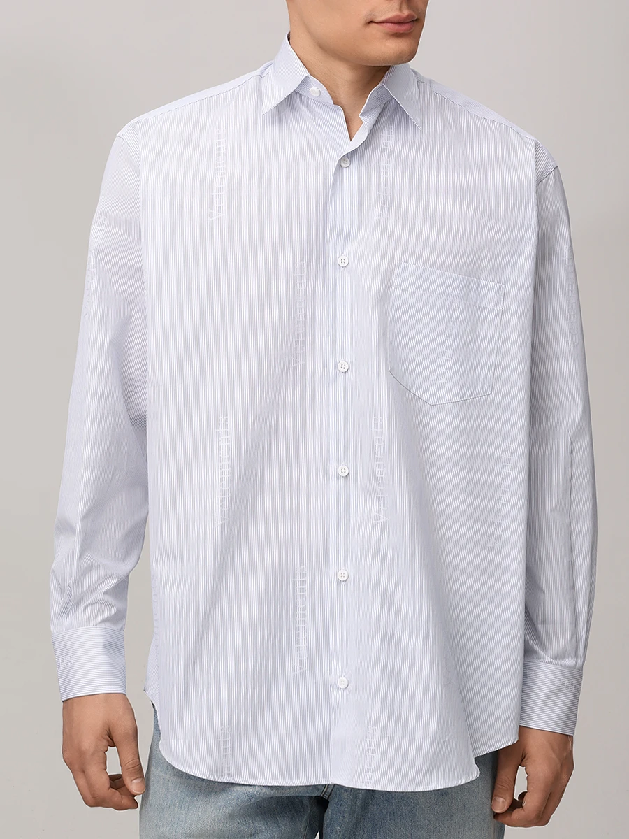 Рубашка Regular Fit хлопковая