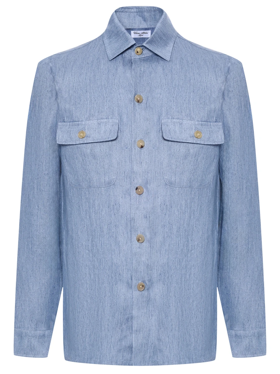 Рубашка Regular Fit льняная