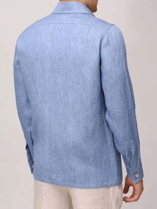 Рубашка Regular Fit льняная CESARE ATTOLINI