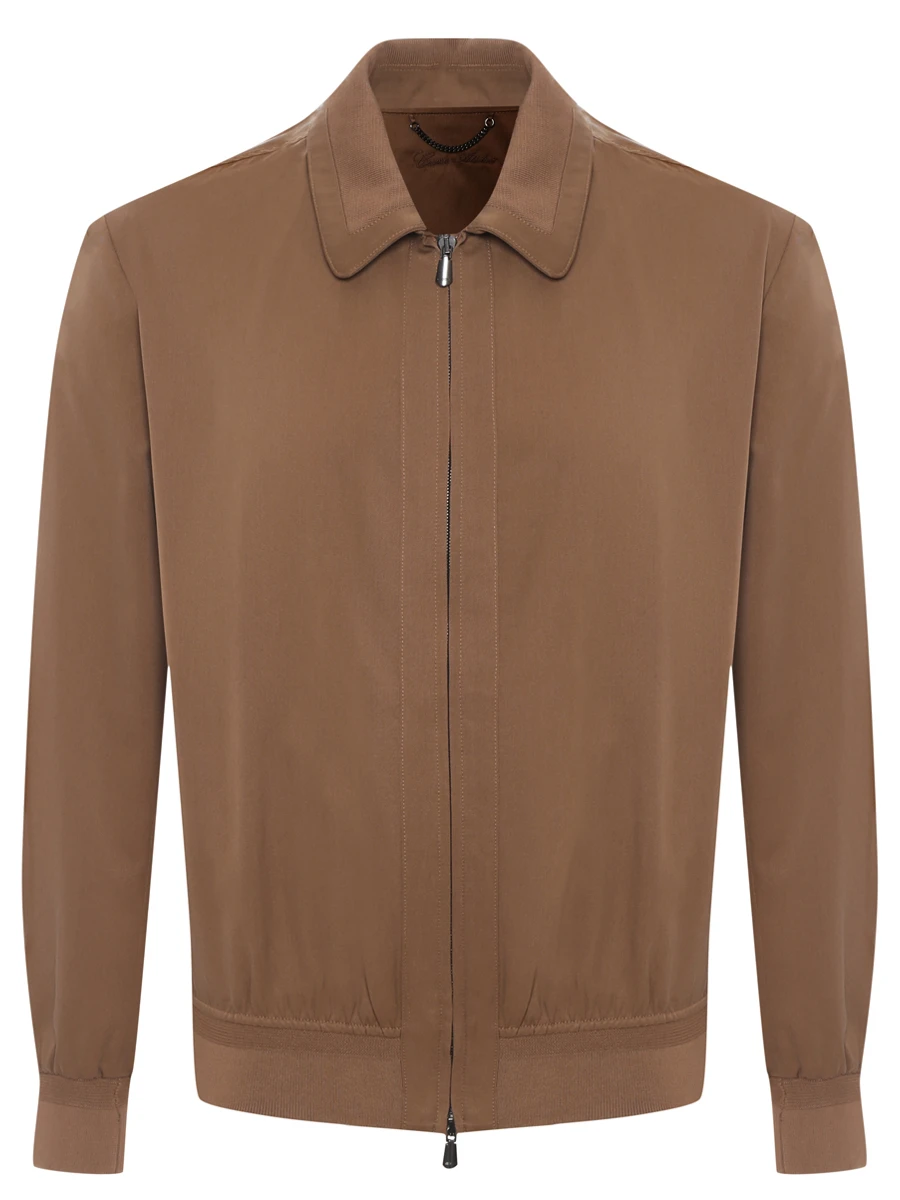 Бомбер из шелка