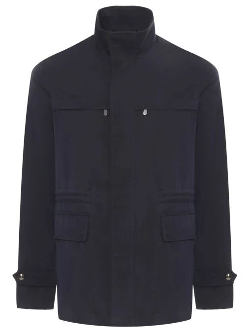 Куртка из шелка CESARE ATTOLINI