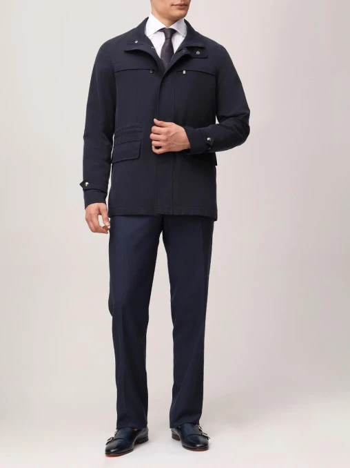 Куртка из шелка CESARE ATTOLINI