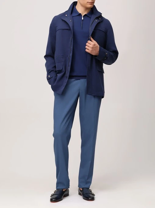 Куртка из шелка CESARE ATTOLINI