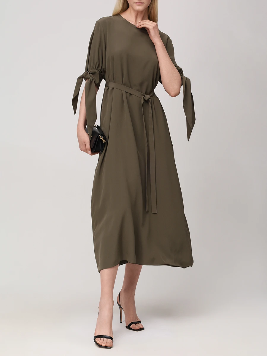 Платье шелковое