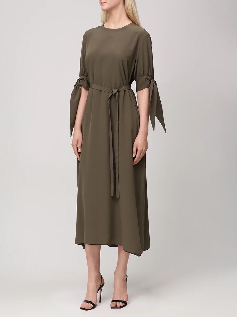 Платье шелковое