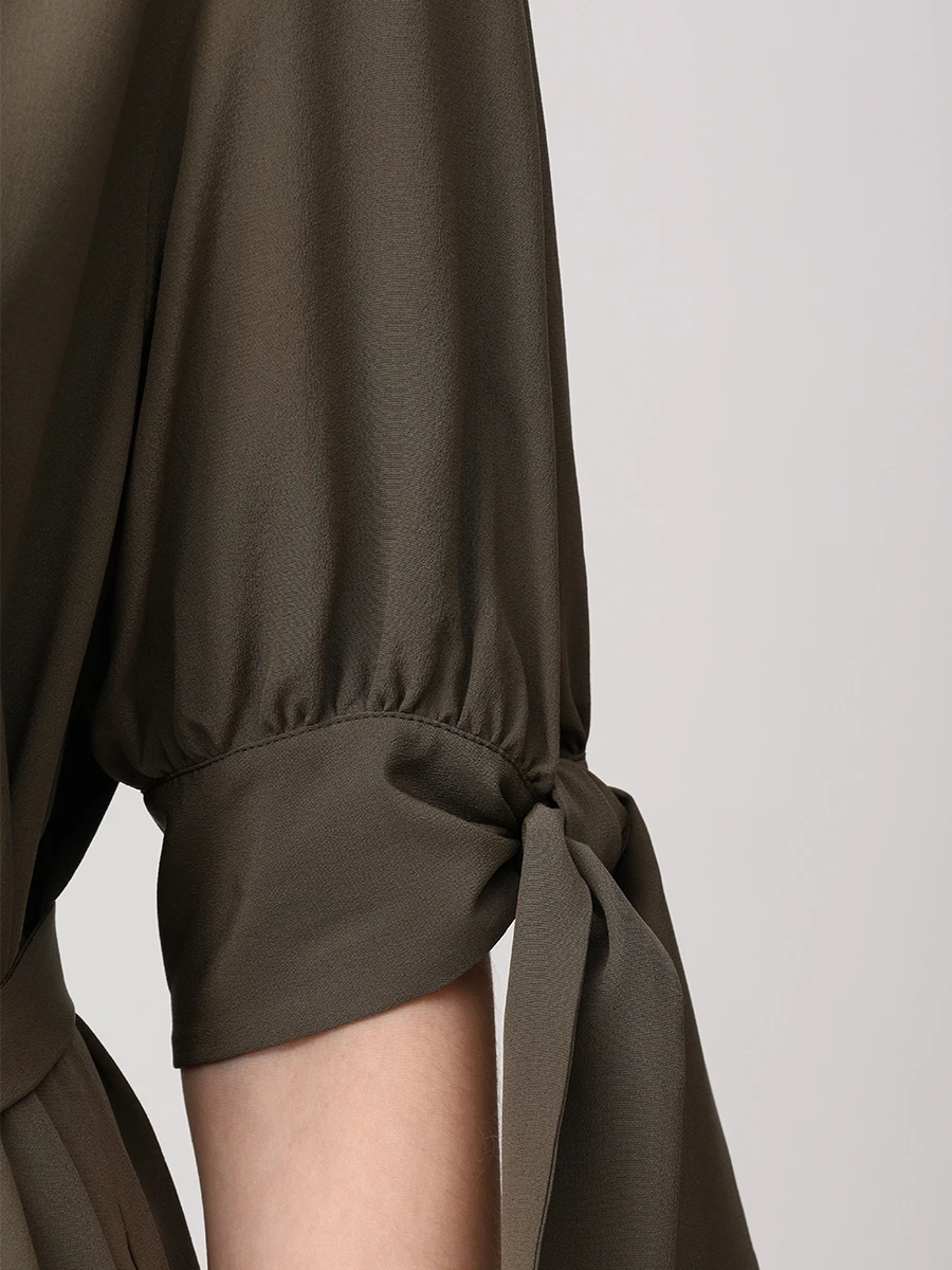 Платье шелковое