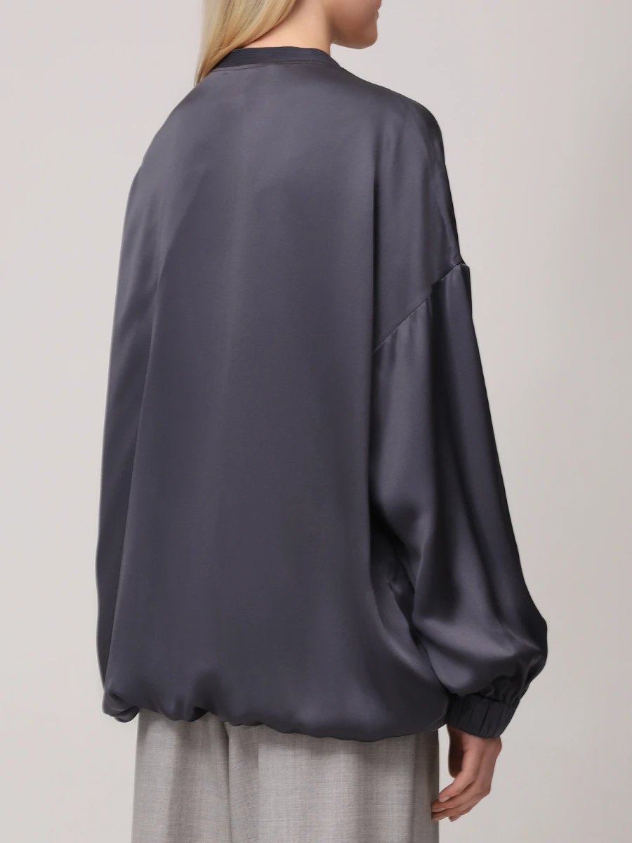 Кардиган из шелка и вискозы