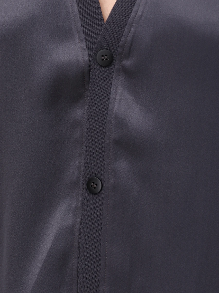 Кардиган из шелка и вискозы