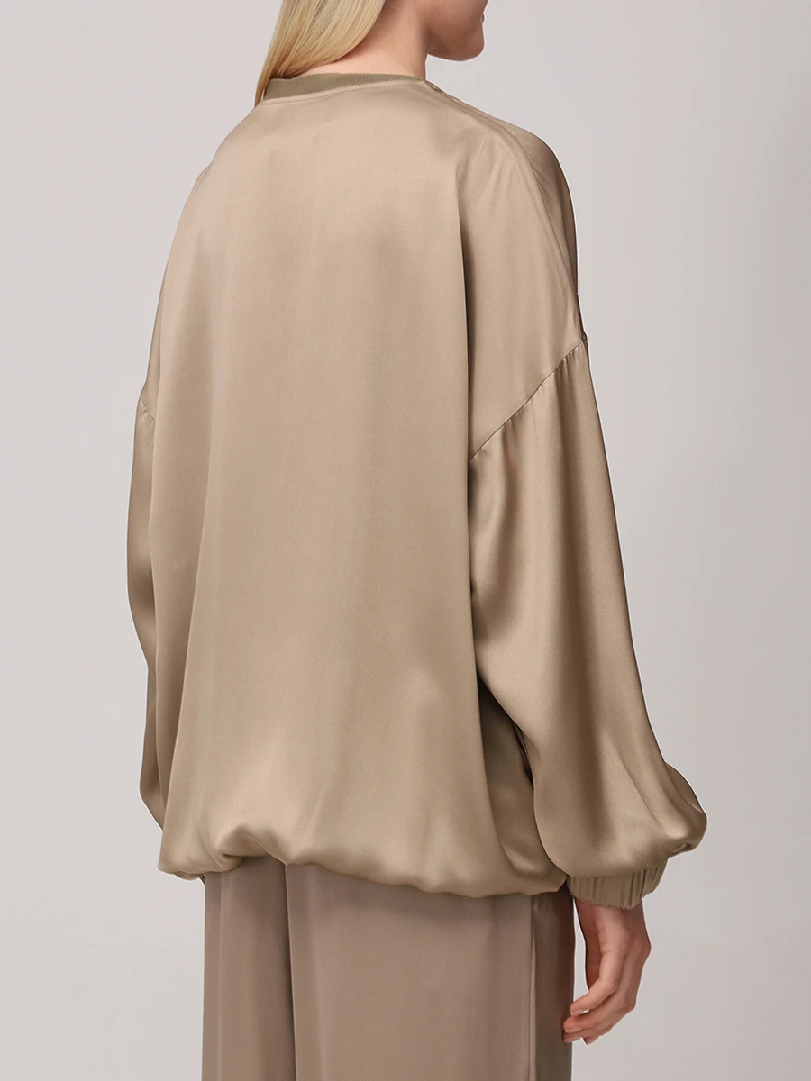 Кардиган из шелка и вискозы