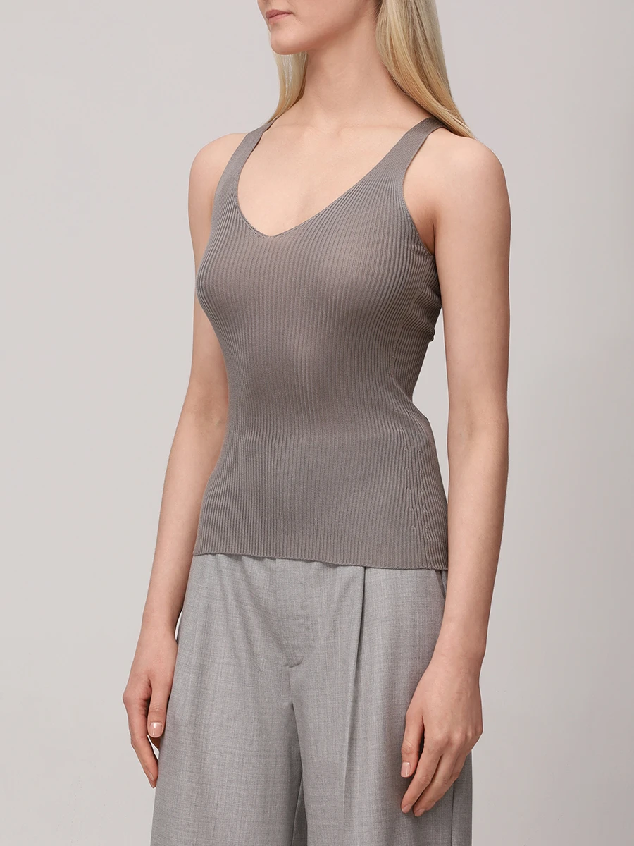 Топ шелковый