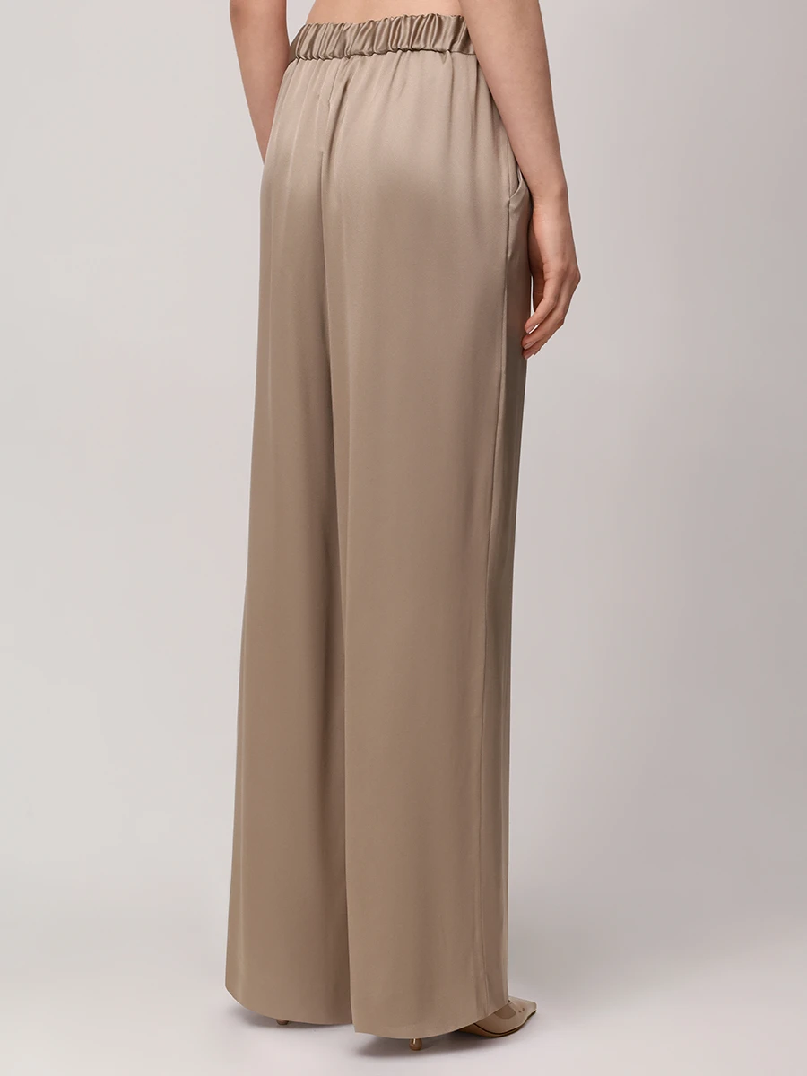 Брюки шелковые