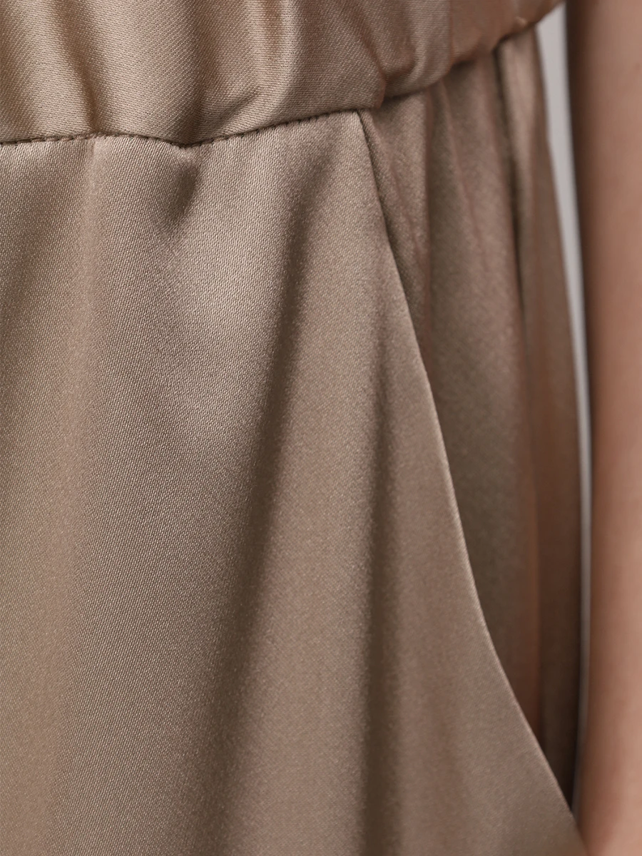 Брюки шелковые