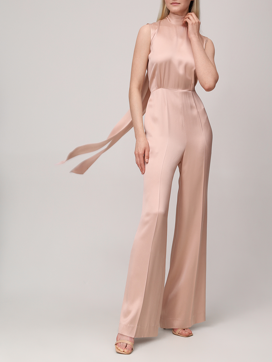 Комбинезон из шелка и вискозы