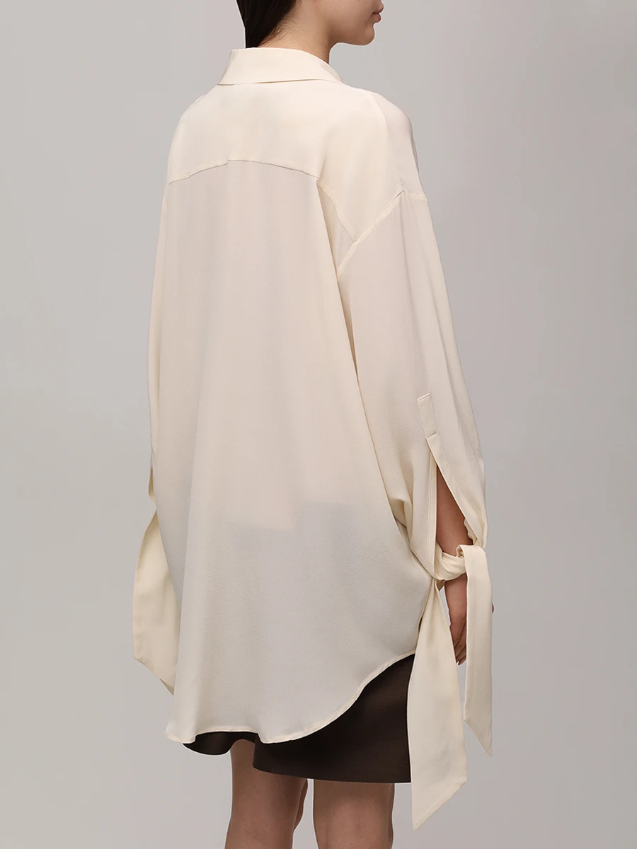 Блуза шелковая