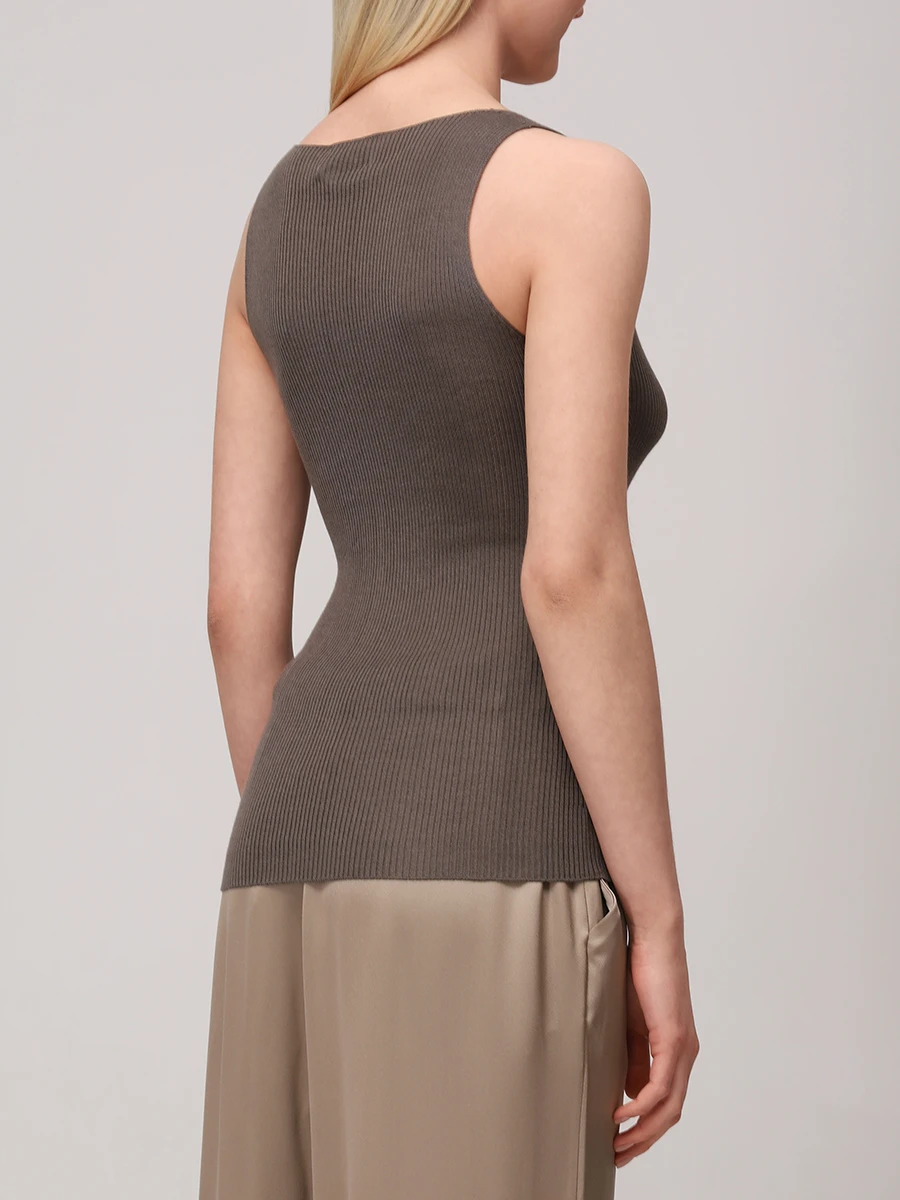 Топ шелковый