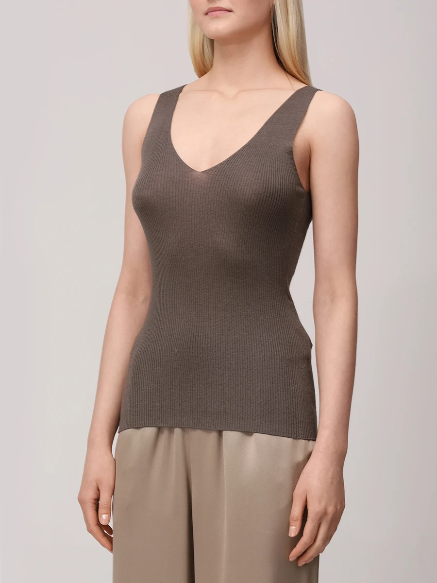 Топ шелковый