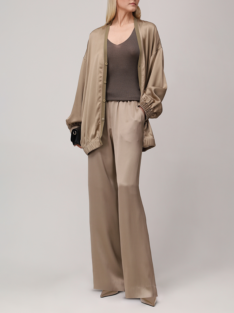 Топ шелковый