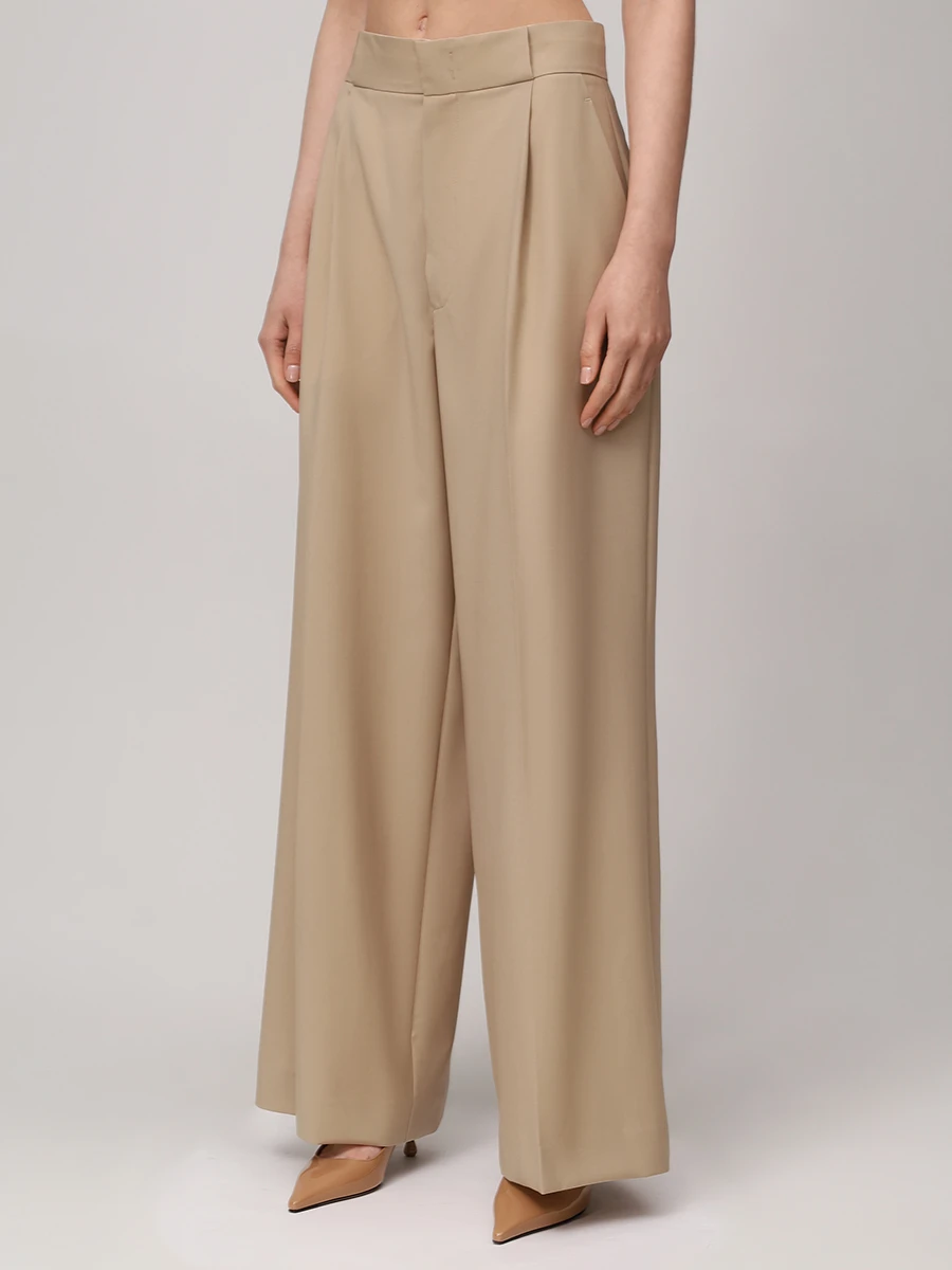 Брюки шерстяные