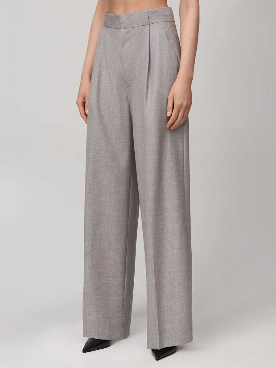 Брюки шерстяные