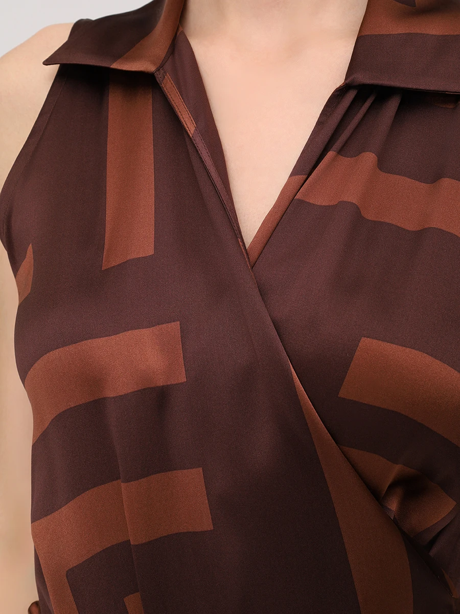 Платье шелковое