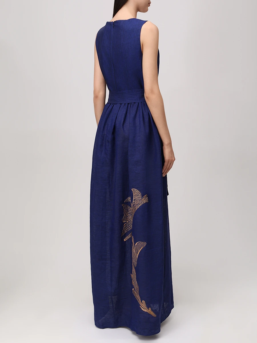 Платье льняное