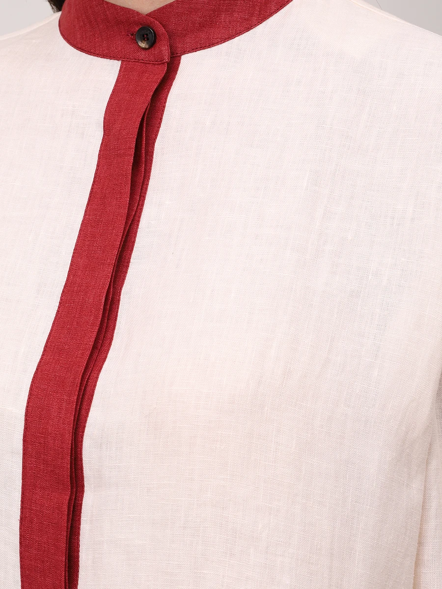 Блуза льняная