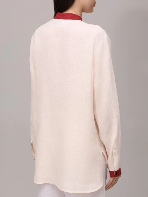 Блуза льняная KITON