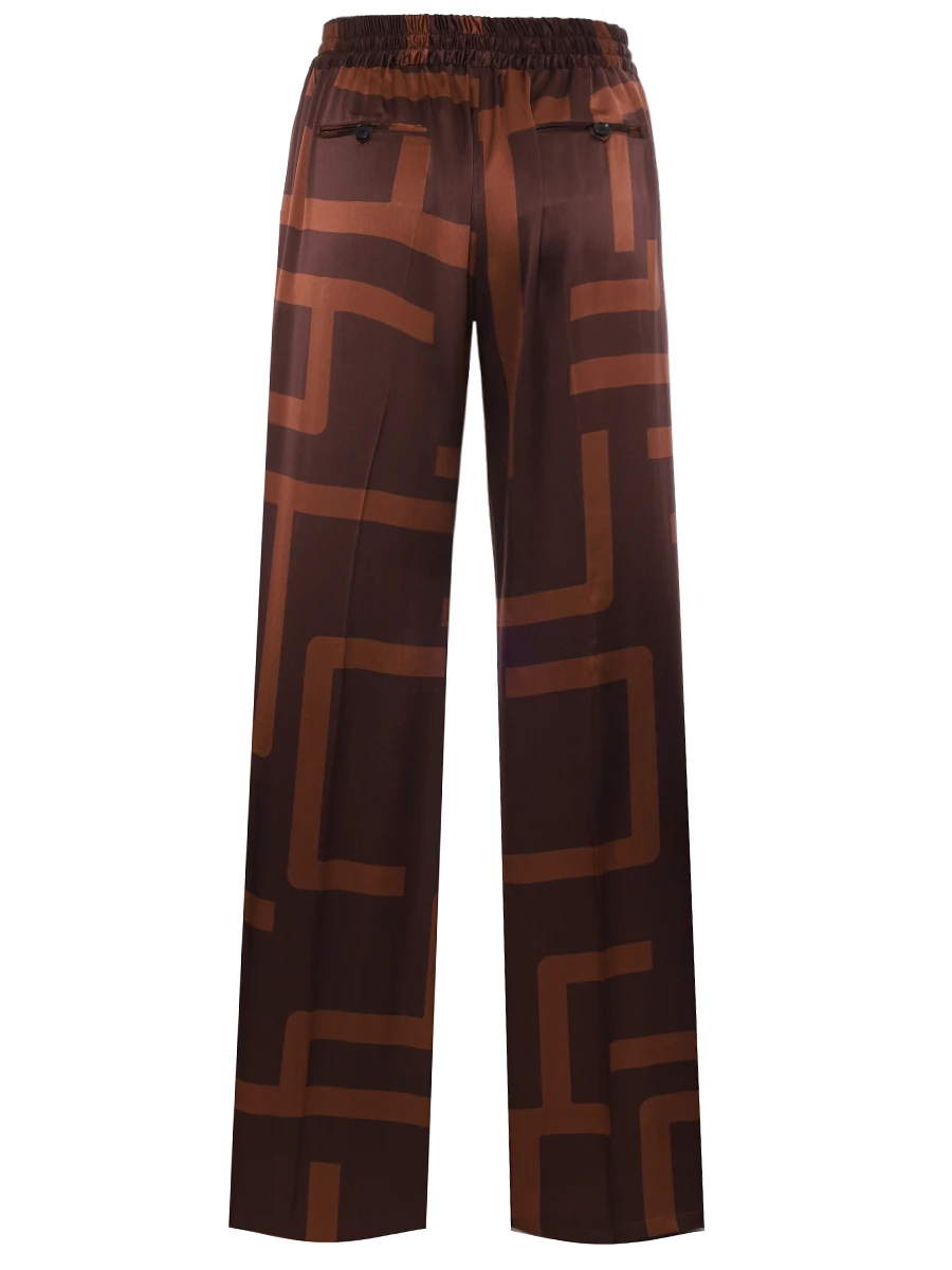 Брюки шелковые