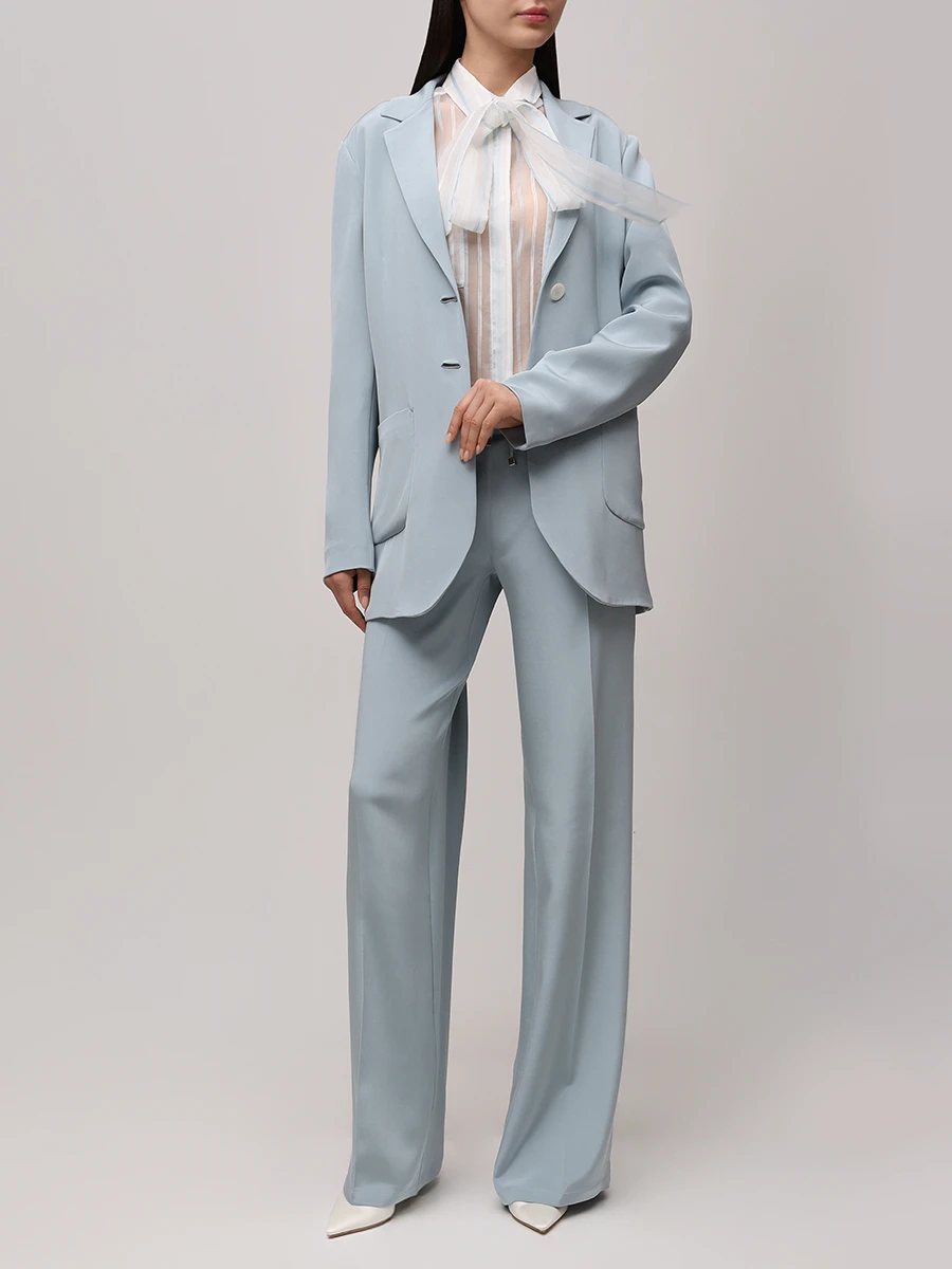 Блуза шелковая