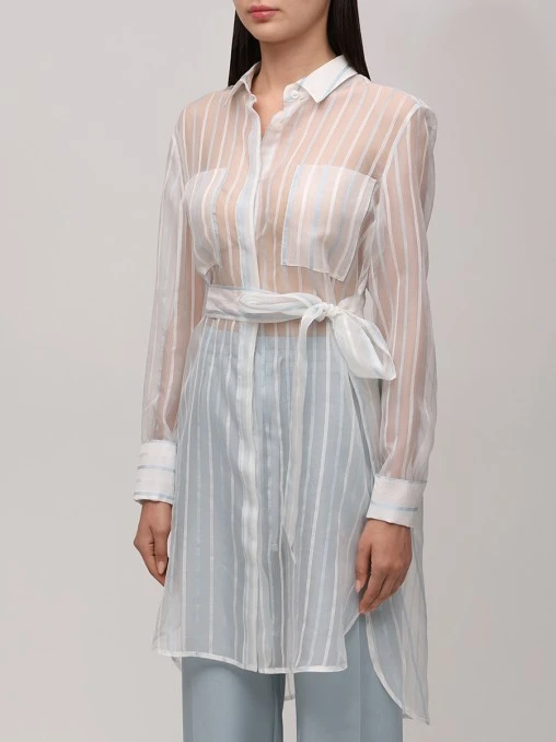 Блуза шелковая KITON