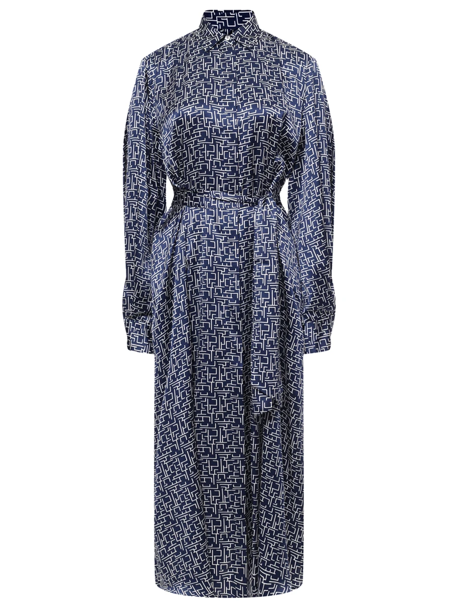 Платье шелковое