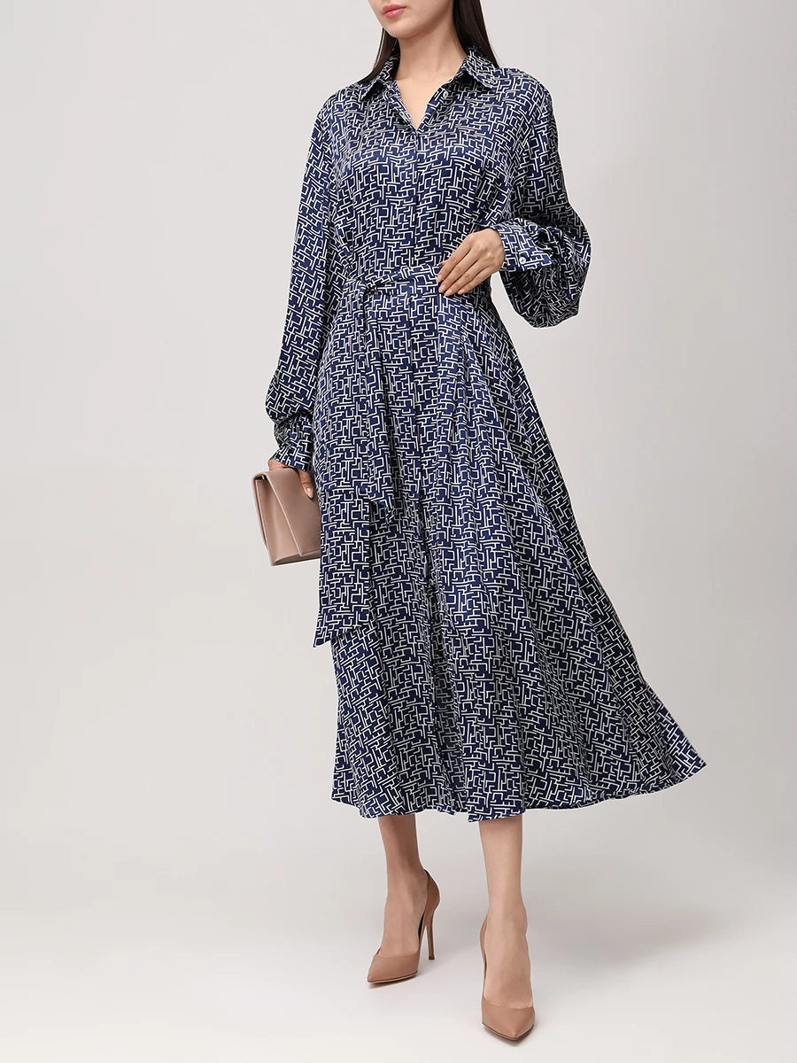 Платье шелковое